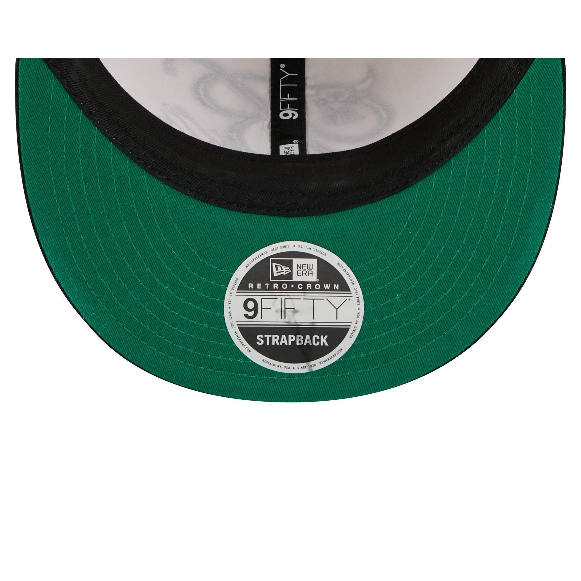 Chicago Bulls Pinstripe Script Retro Crown 9FIFTY Adjustable Hat