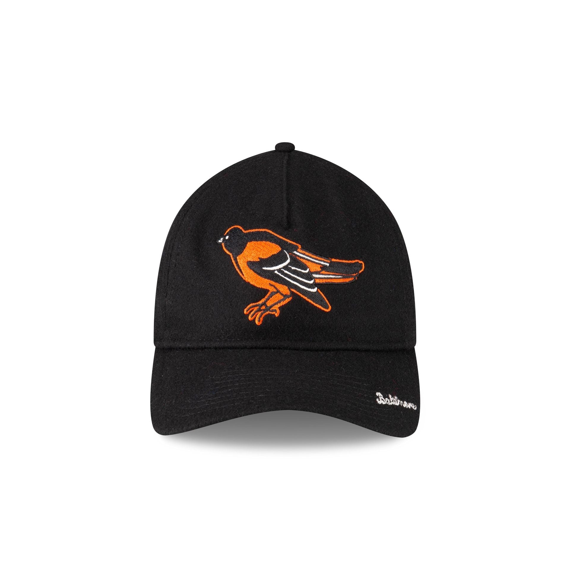 Baltimore Orioles Wool Letterman 9TWENTY A-Frame Adjustable Hat Adjustable Hat