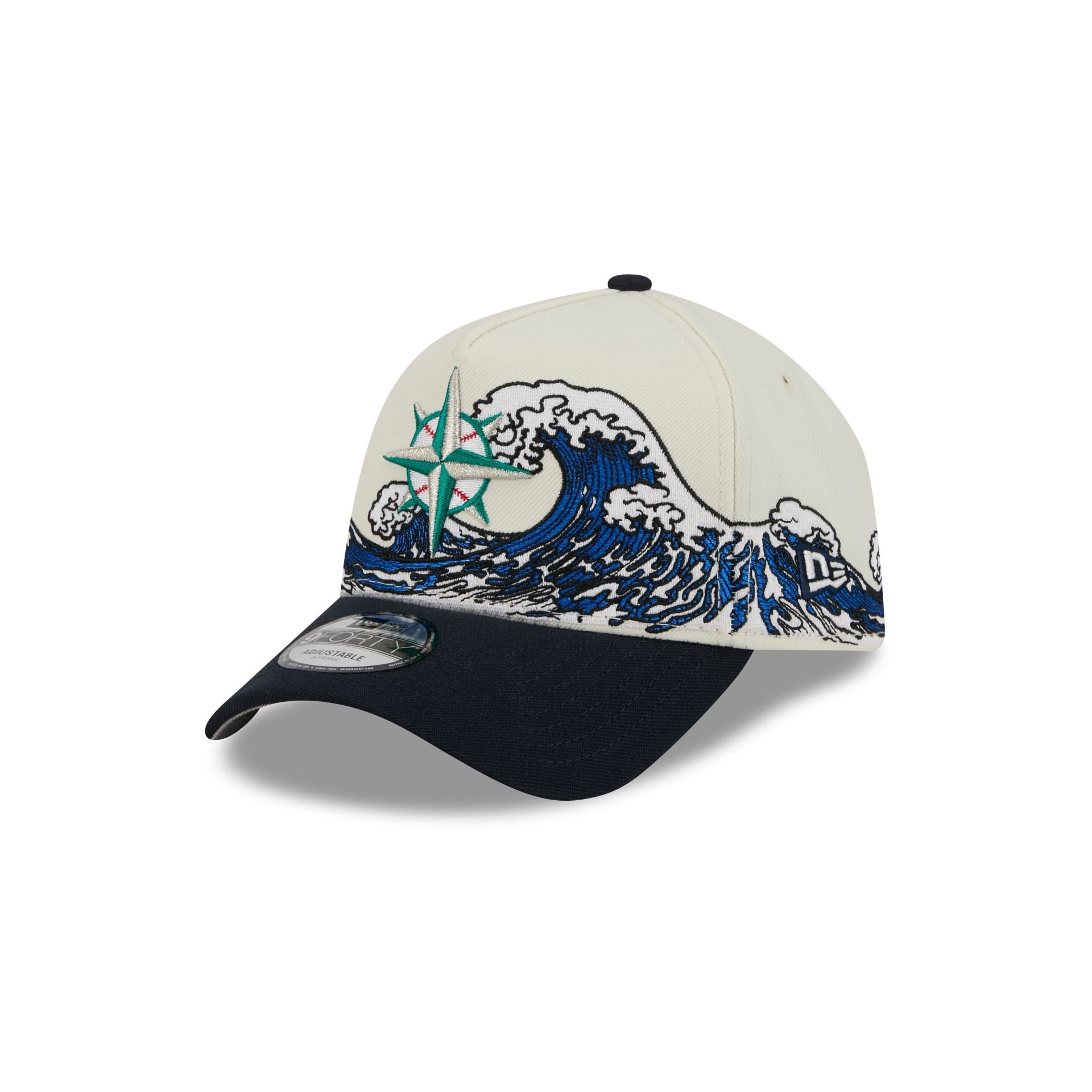 Seattle Mariners Tidal Flow 9FORTY A-Frame Snapback Hat