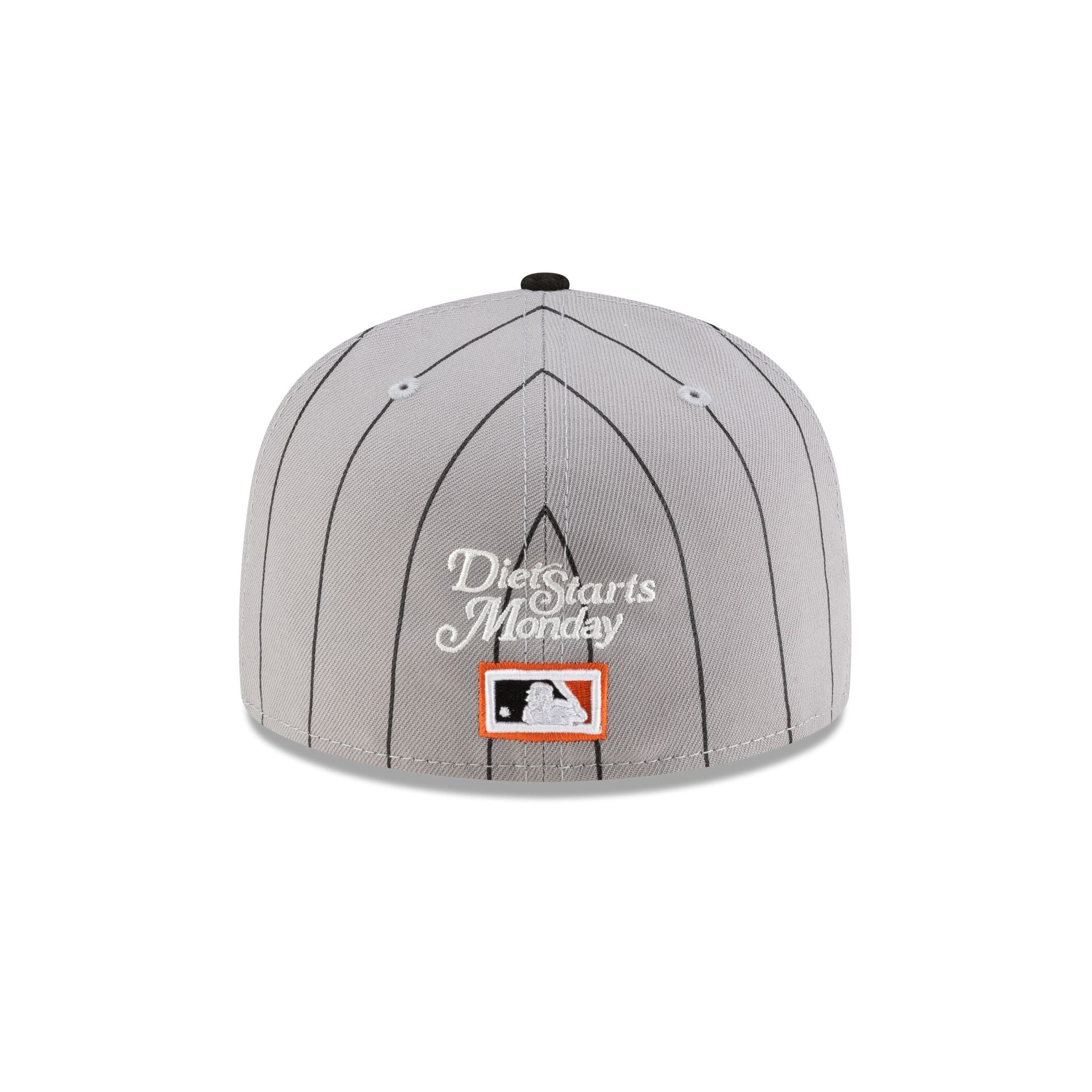 Diet Starts Monday x Baltimore Orioles Pinstripe 59FIFTY Fitted Hat