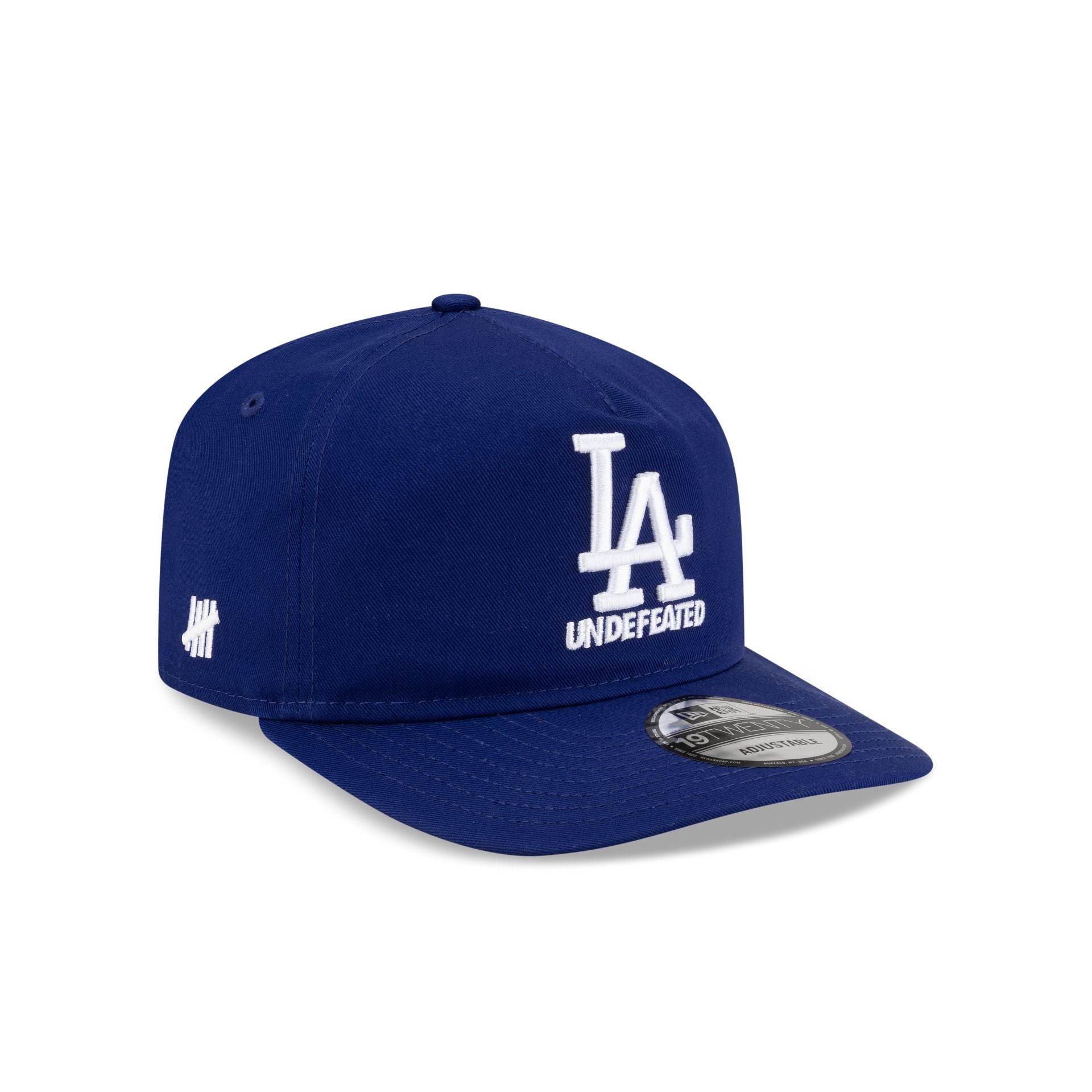 Undefeated x Los Angeles Dodgers Stacked Blue 19TWENTY Adjustable Hat