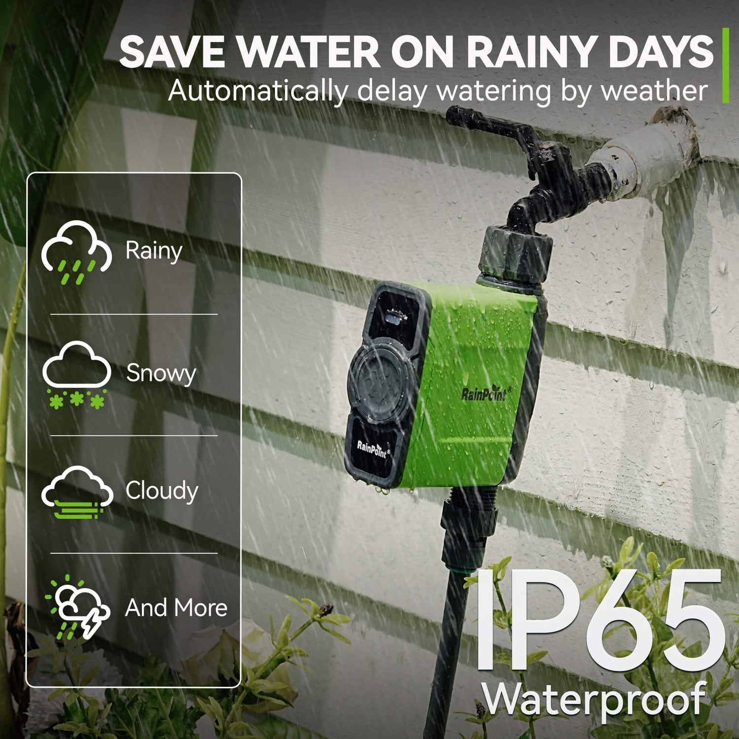 Rainpoint 1-ZONE WIFI HOSE TIMER WITH GATEWAY