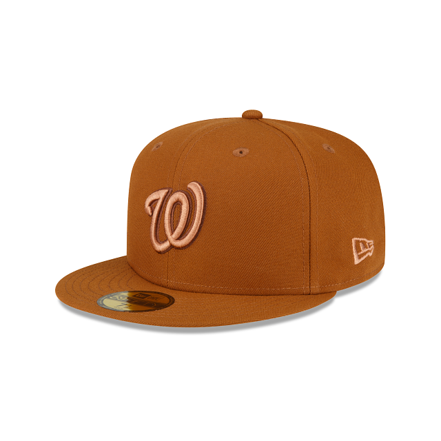 Washington Nationals Brown 59FIFTY Fitted Hat