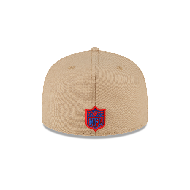 Buffalo Bills Camel 59FIFTY Fitted Hat
