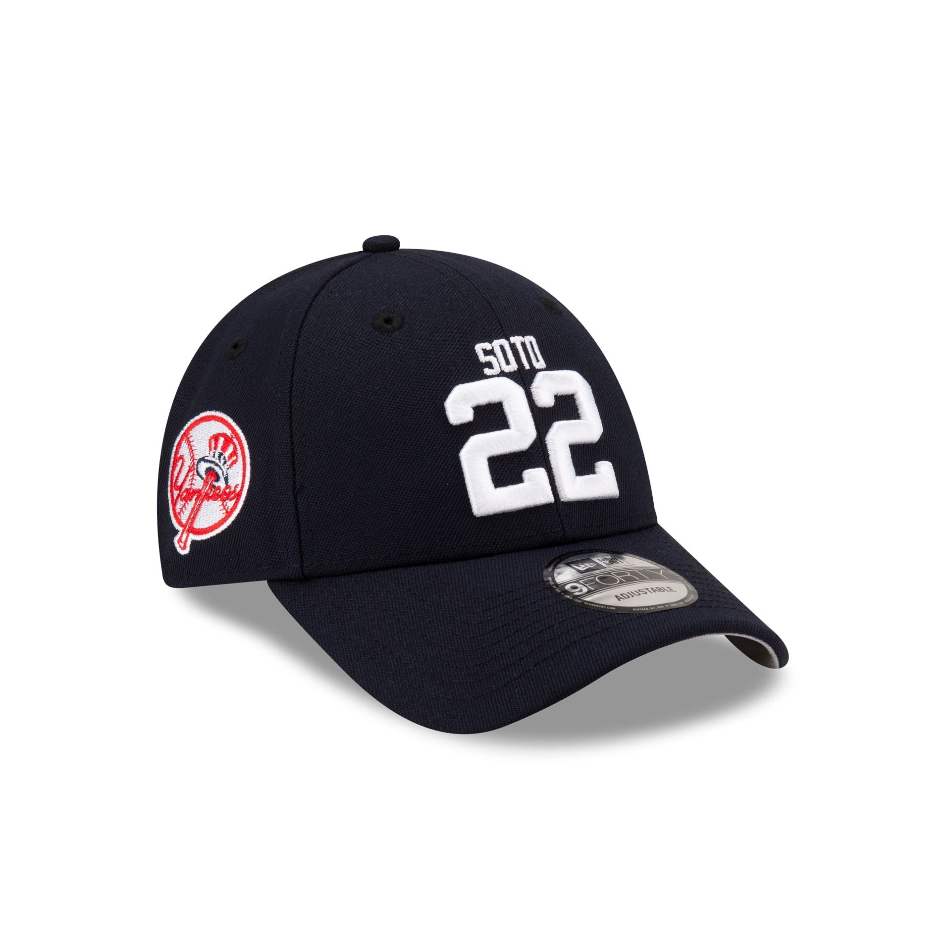 New York Yankees Juan Soto 22 9FORTY Adjustable Hat