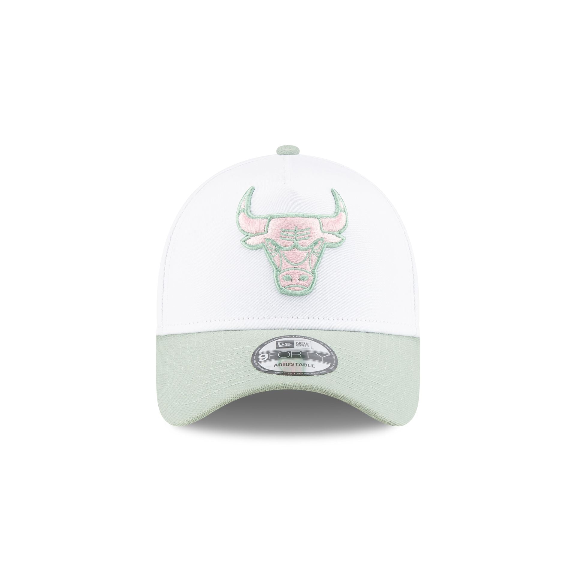 Chicago Bulls Spring Colorway 9FORTY A-Frame Snapback Hat