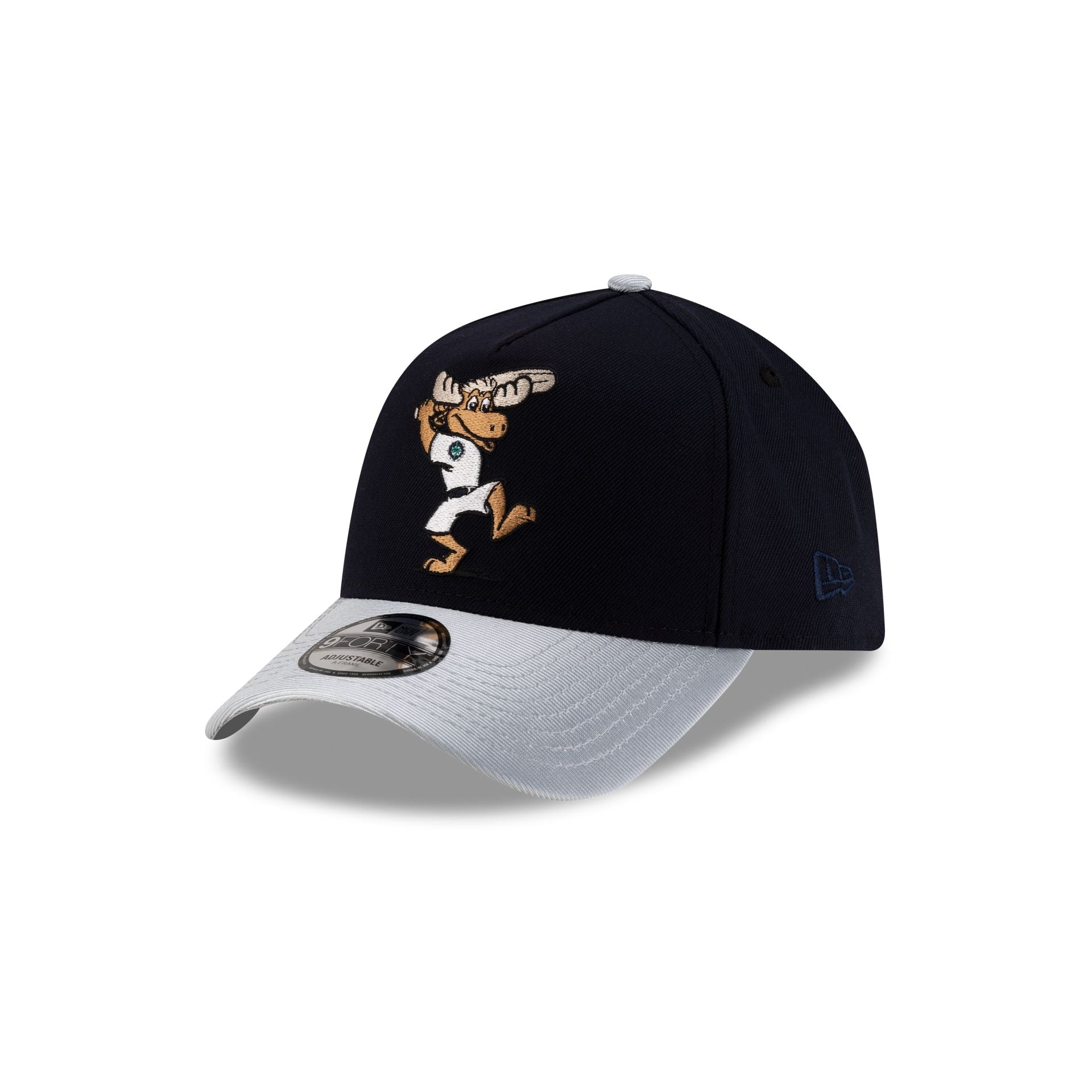 Seattle Mariners Mascot Navy 9FORTY A-Frame Snapback Hat