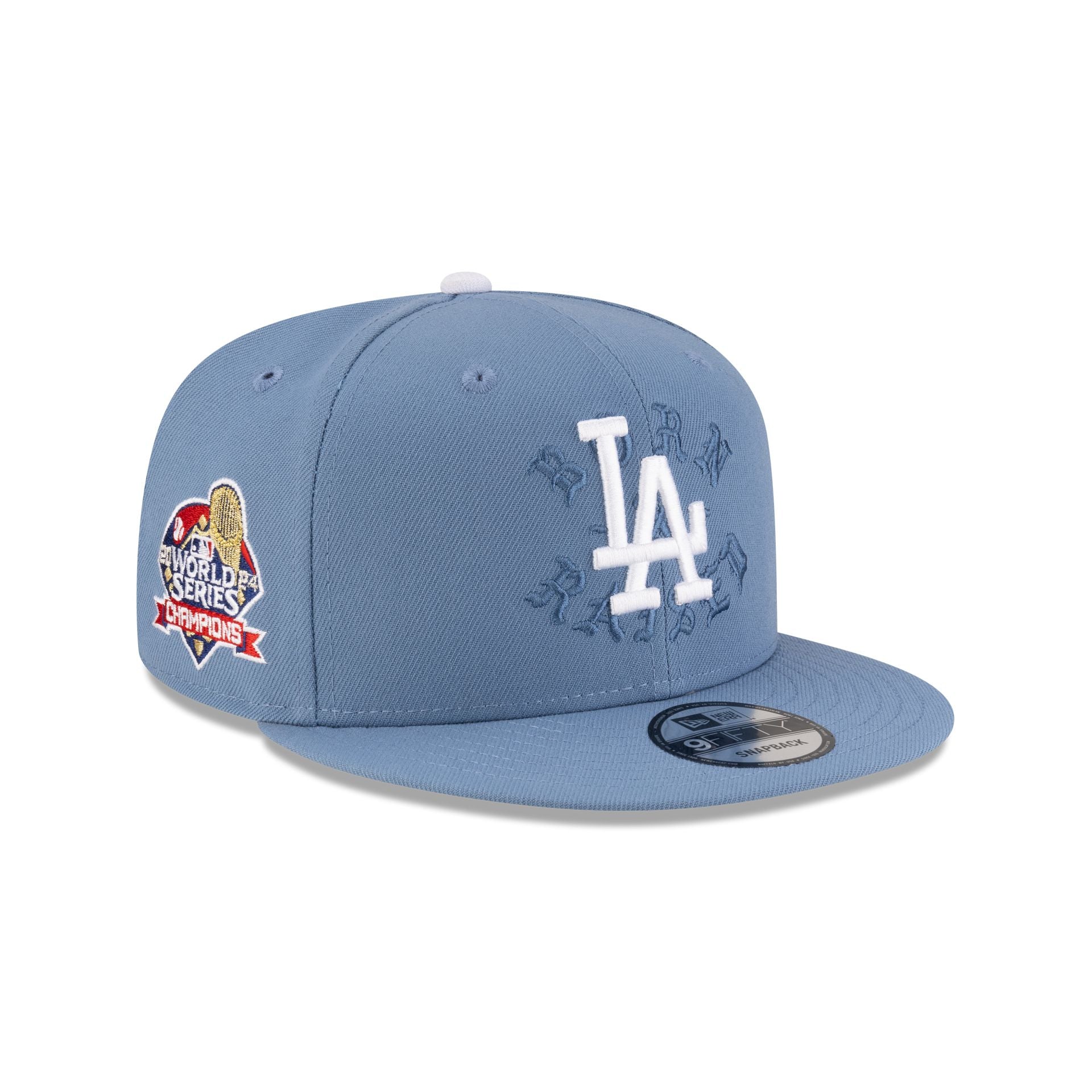 Born x Raised x Los Angeles Dodgers World Series Champions Slate 9FIFTY Snapback Hat
