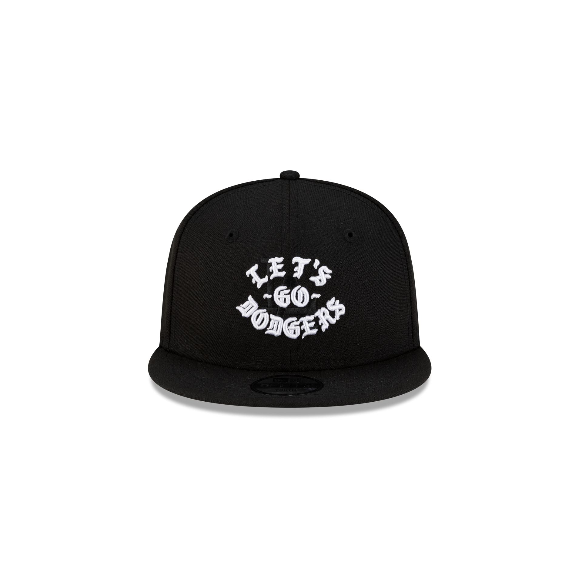 Born x Raised x Los Angeles Dodgers Let's Go World Series Kids Black 9FIFTY Snapback Hat