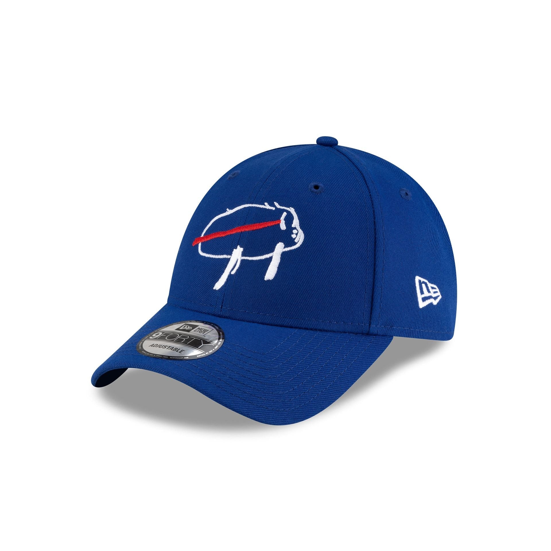 Buffalo Bills Billustration Blue 9FORTY Adjustable Hat