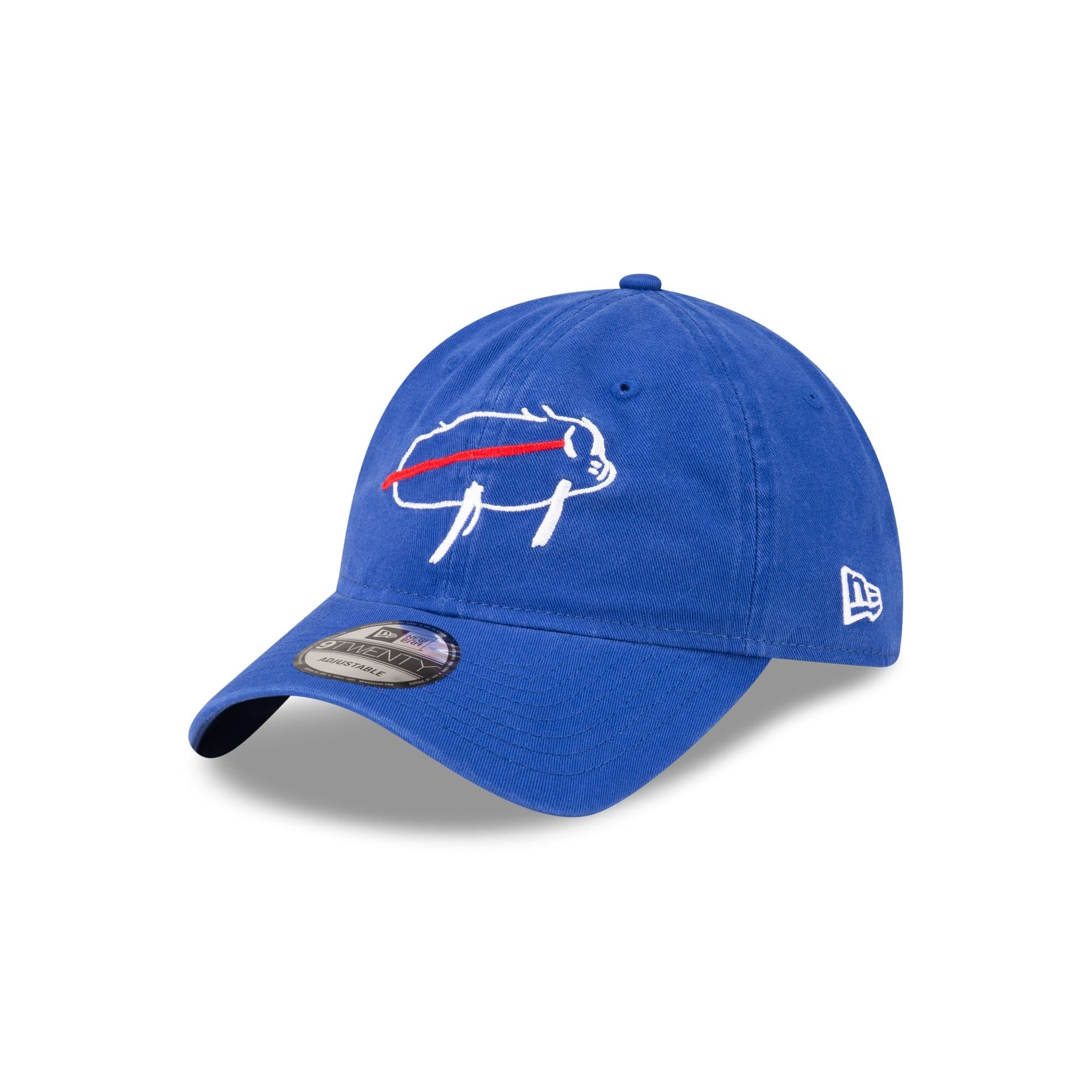 Buffalo Bills Billustration Blue 9TWENTY Adjustable Hat