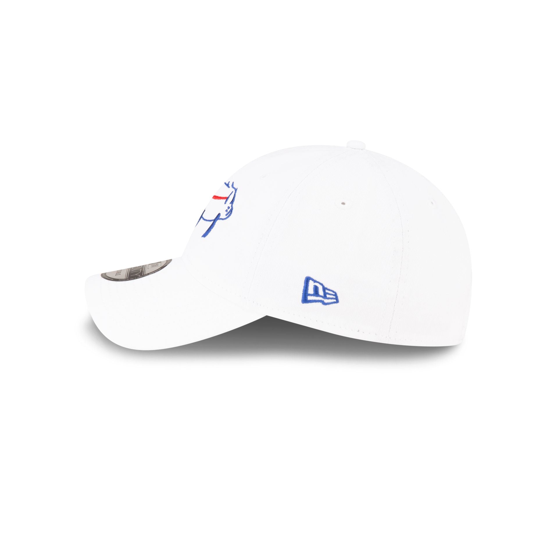 Buffalo Bills Billustration White 9TWENTY Adjustable Hat