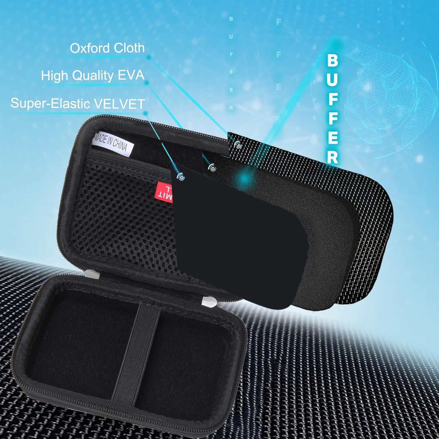 Hard Travel Case for 10000mAh 45W Portable Power Bank Only Case