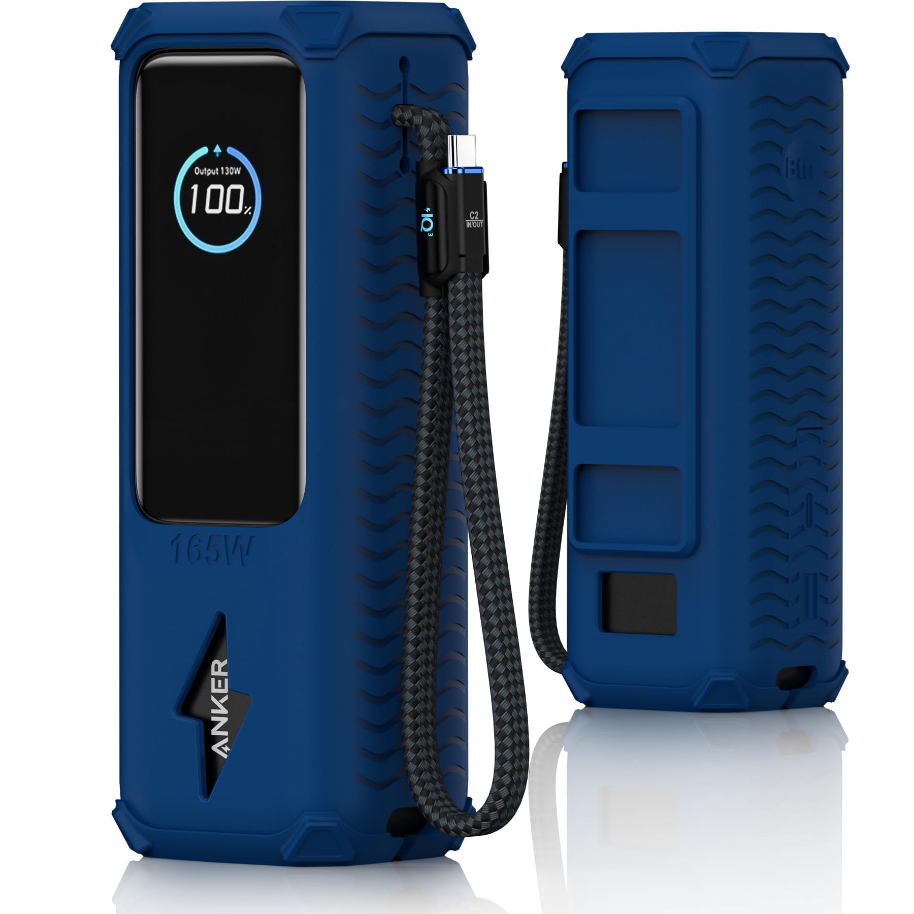 Silicone Protective Case for 25000mAh 165W Laptop Power Bank Shockproof Case Only