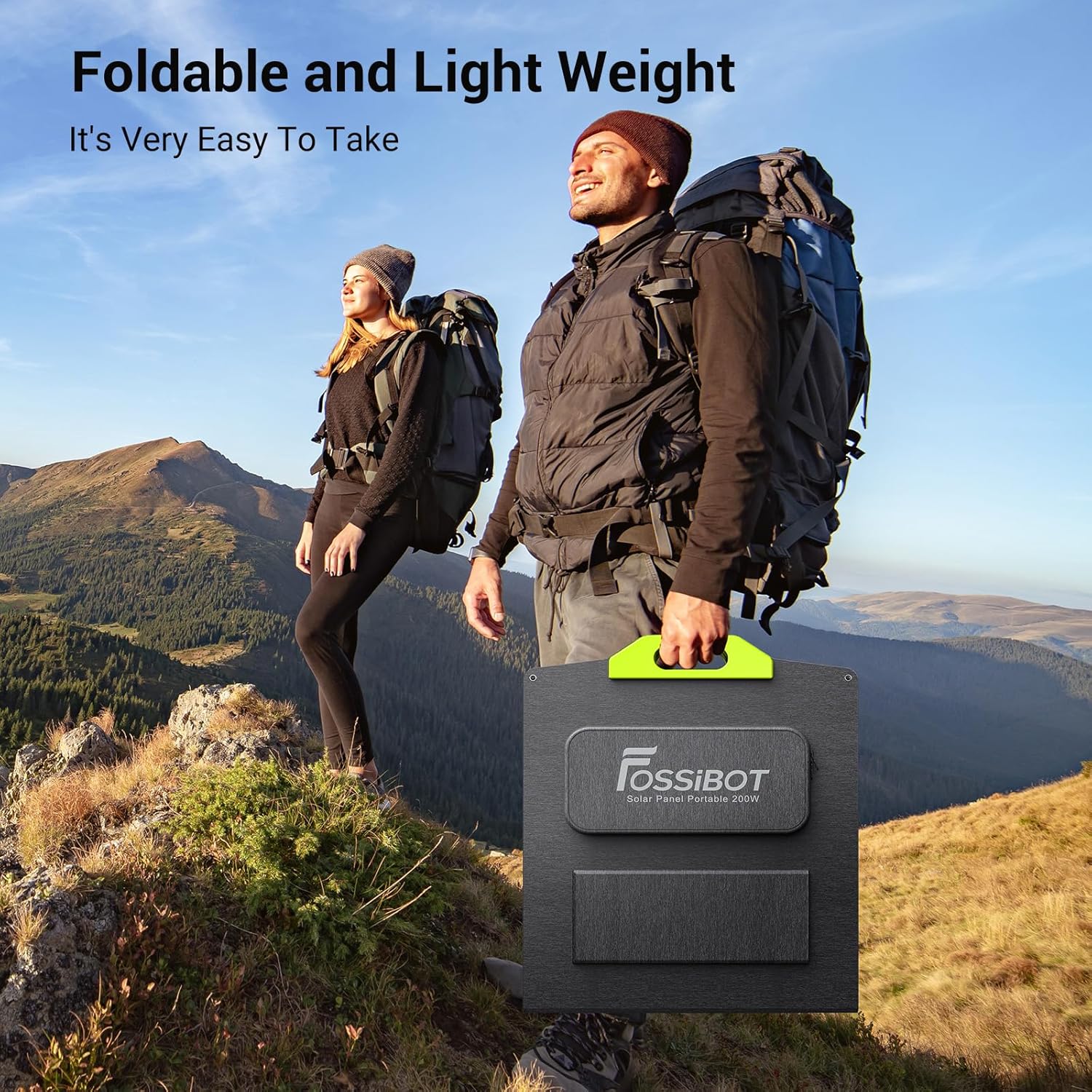 FOSSiBOT SP200 Portable Solar Panel | 200W