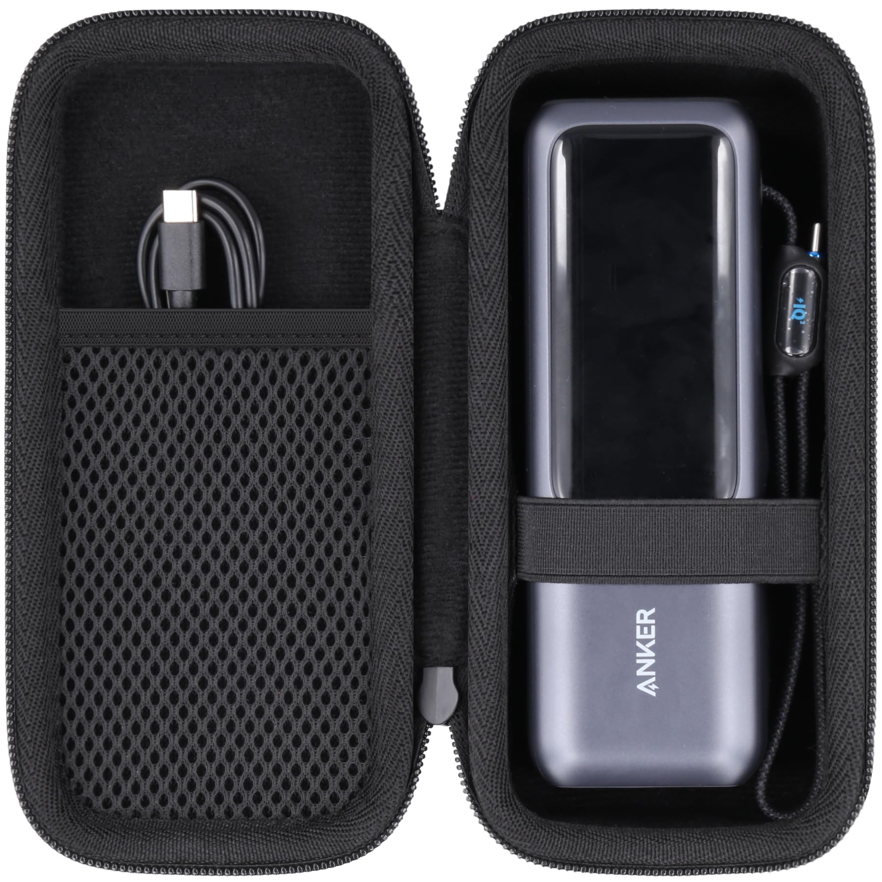 Hard Travel Case for 25000mAh 165W Laptop Power Bank Black Case Only
