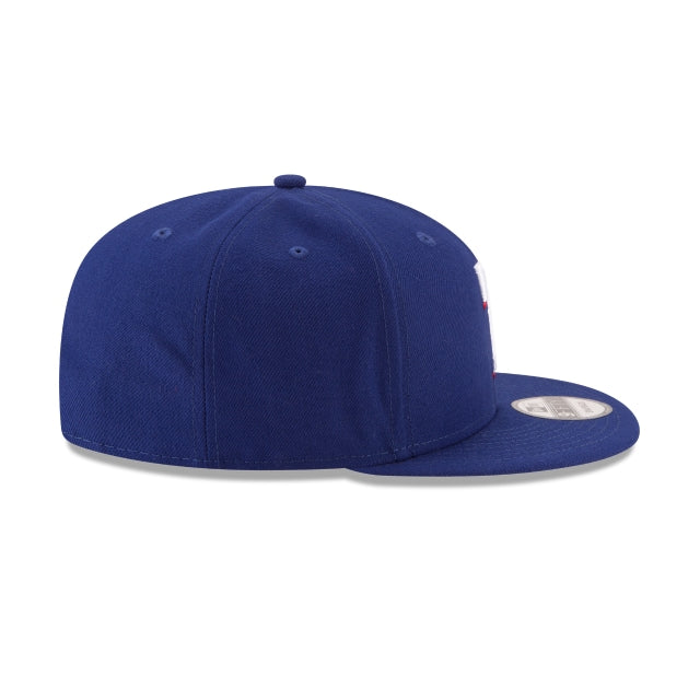 Texas Rangers Team Color Basic 9FIFTY Snapback Hat