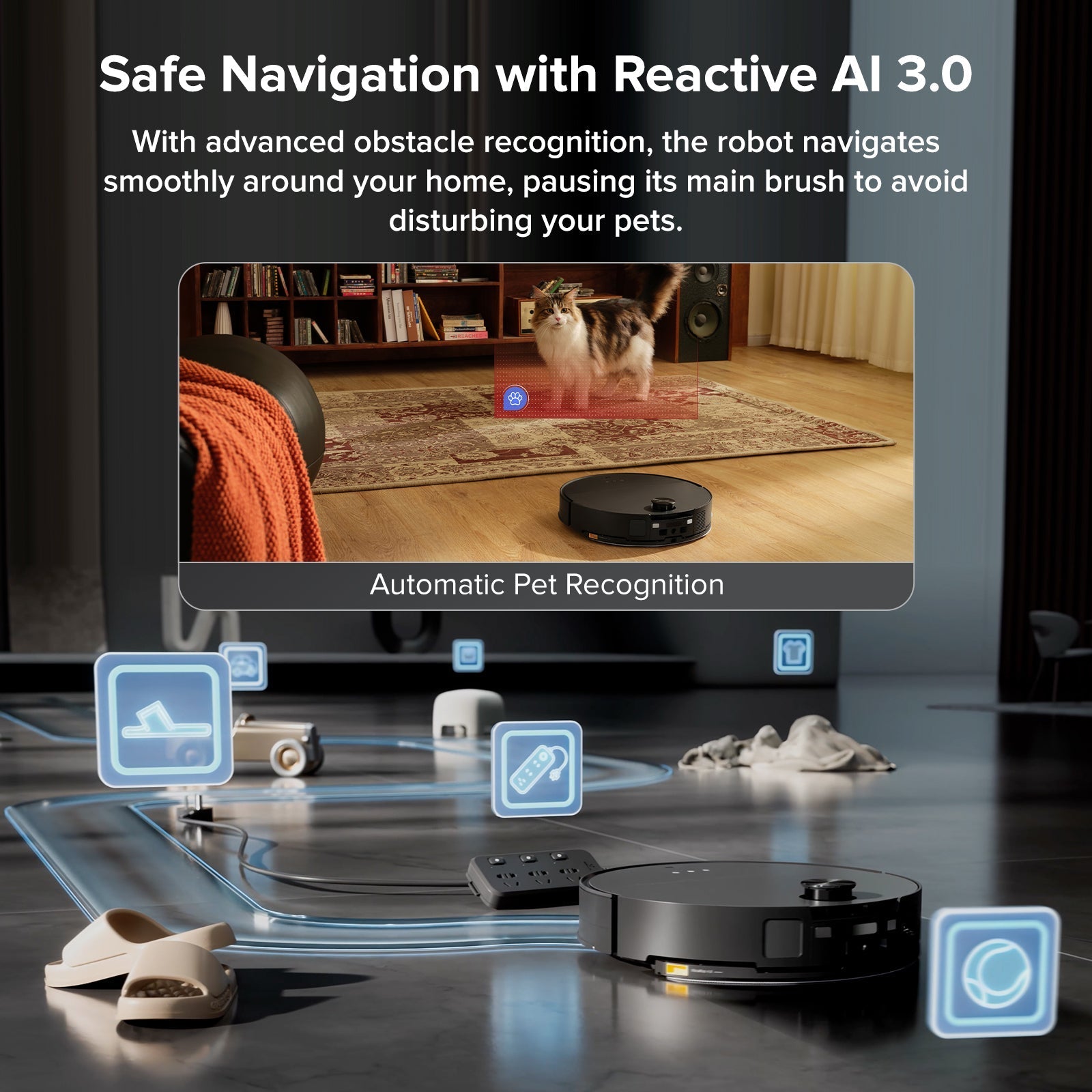 Roborock Saros 10 Robot Vacuum with Dual Anti-tangle System (Upgraded from S8 MaxV Ultra)