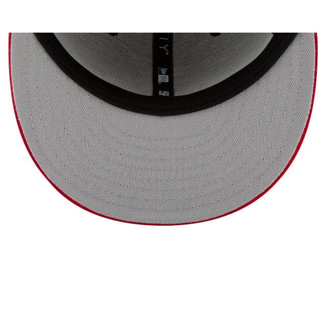 San Francisco Giants Scarlet Basic 59FIFTY Fitted Hat