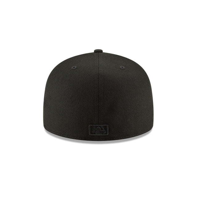 Washington Nationals Blackout Basic 59FIFTY Fitted Hat