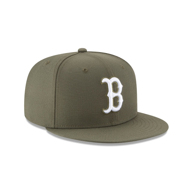 Boston Red Sox Olive 59FIFTY Fitted Hat