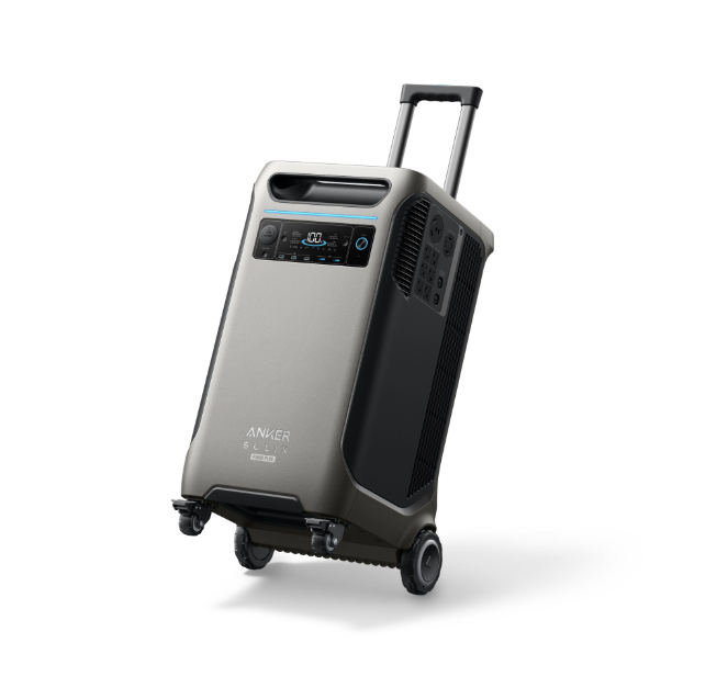 Anker SOLIX F3800 Plus Portable Power Station, 3840Wh + Expansion Battery + FREE Protective Cover