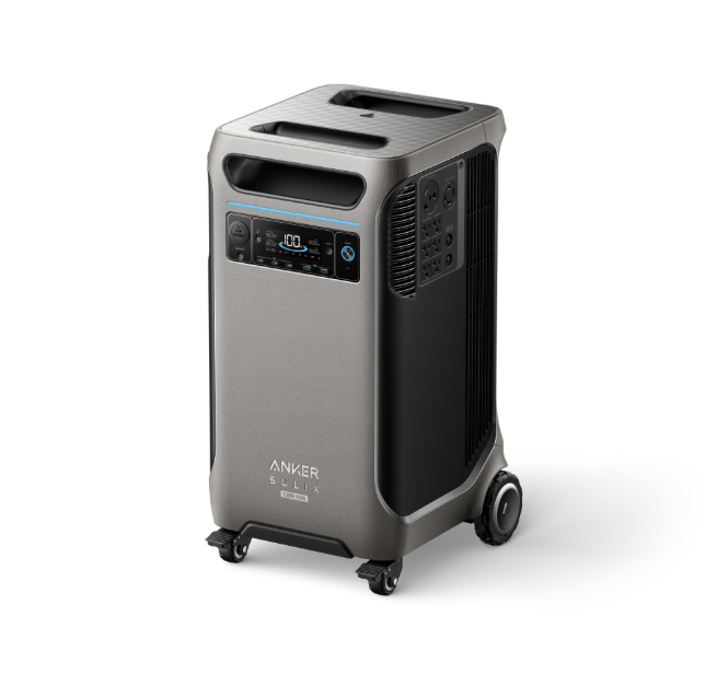 Anker SOLIX F3800 Plus Portable Power Station, 3840Wh + FREE Protective Cover