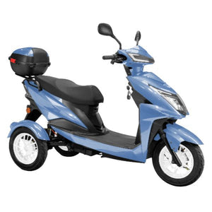Bespoke Regal 3 Wheel Mobility Scooter - Blue