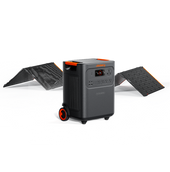 Jackery HomePower 3600 Plus + Battery Pack 3600 + SolarSaga 500 X