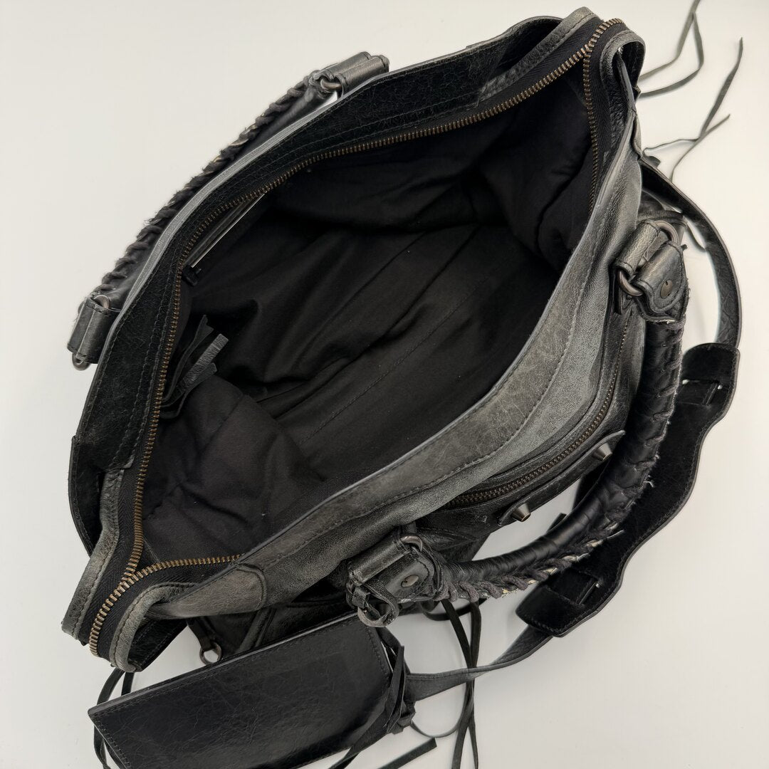 2009 Balenciaga Classic City Leather Black Bag
