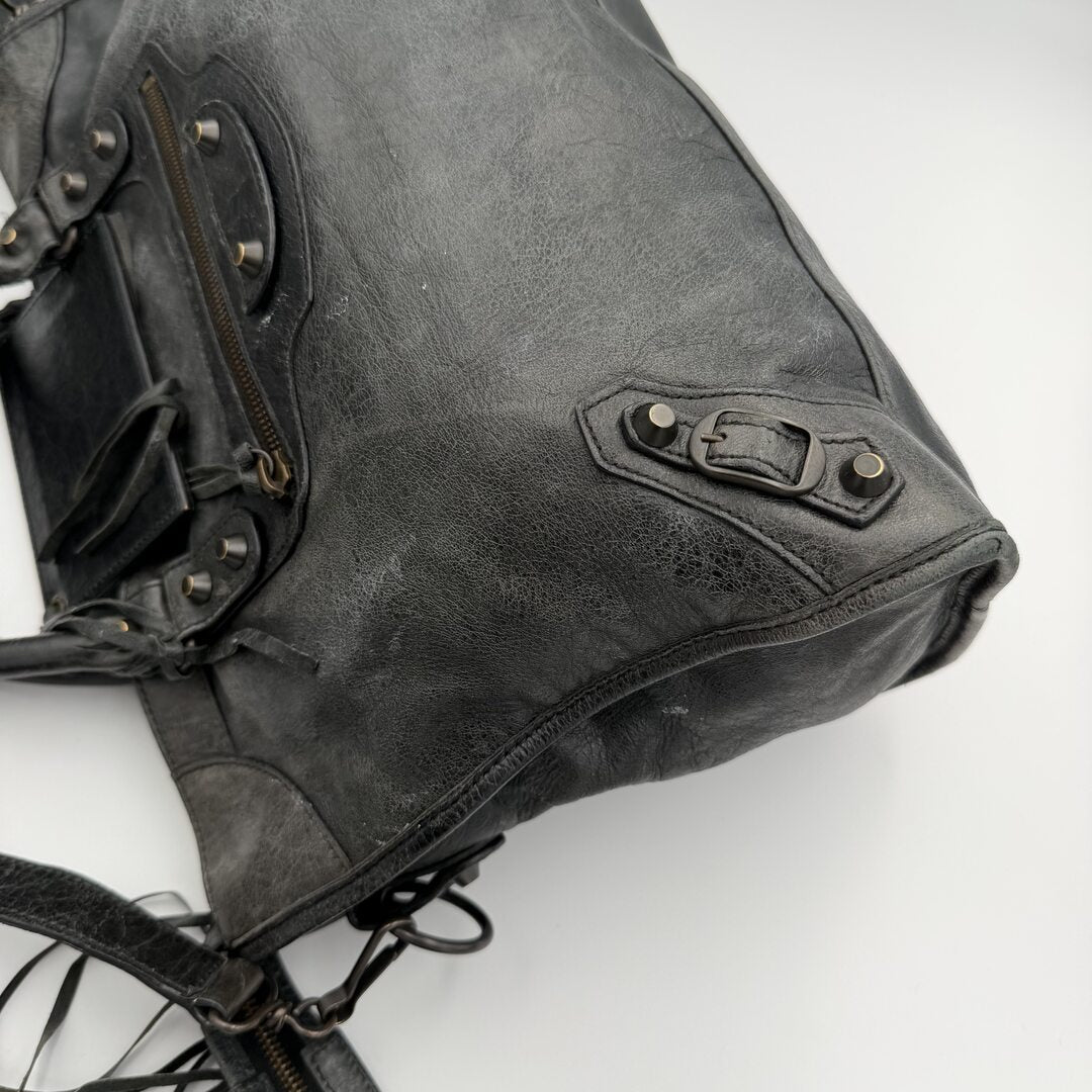 2009 Balenciaga Classic City Leather Black Bag