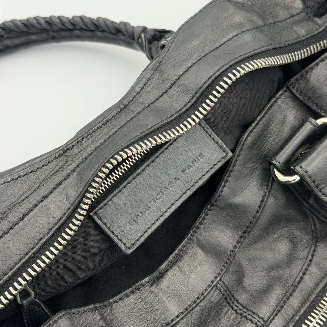 2009 Balenciaga The Giant City Leather Black Bag