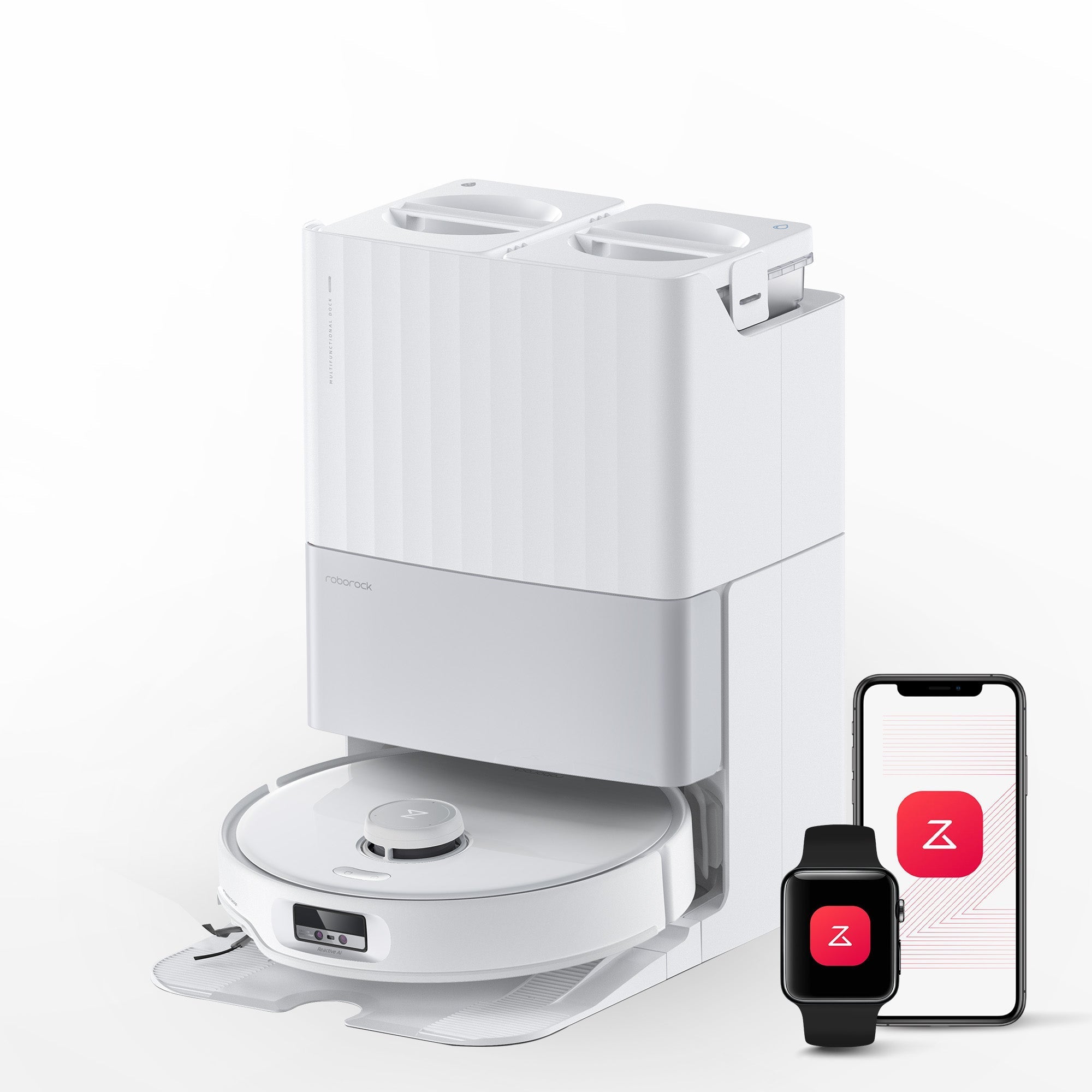 Roborock Qrevo Edge Robot Vacuum with Multifunctional Dock 3.0 (Upgraded from Qrevo Master)