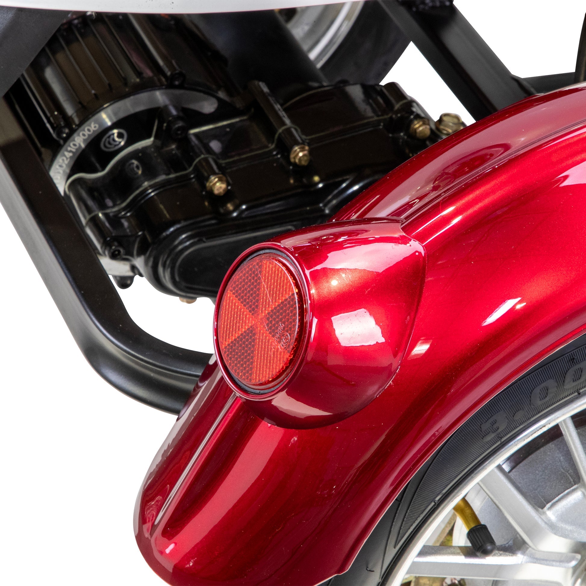 Bespoke Supreme 3-Wheel Mobility Scooter - Red & White