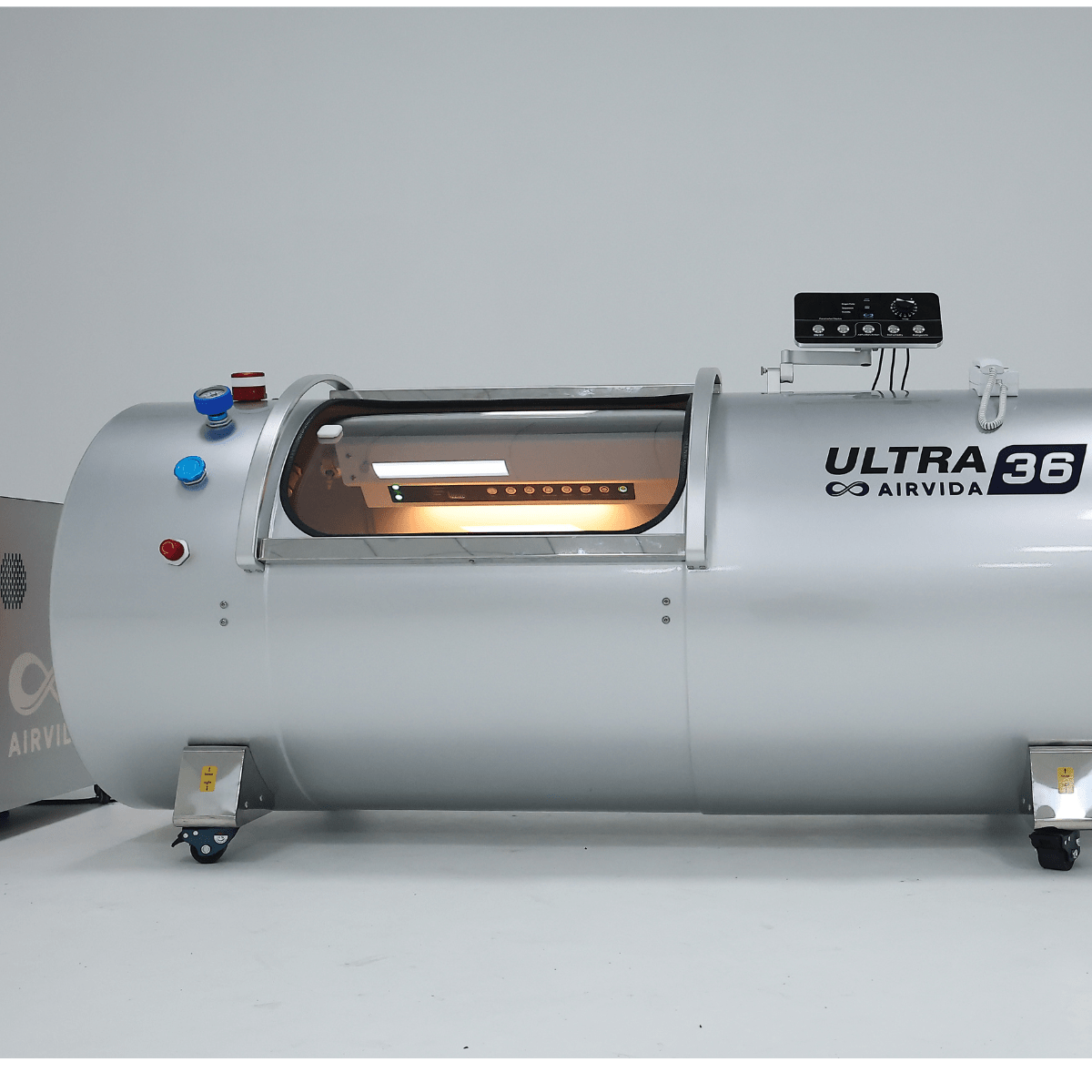 Airvida Ultra 1.3-2.0 ATA Hard Shell Lying Hyperbaric Chambers