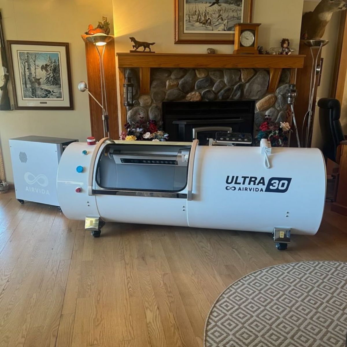 Airvida Ultra 1.3-2.0 ATA Hard Shell Lying Hyperbaric Chambers