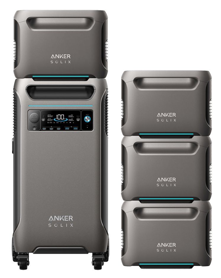 Anker SOLIX F3800 + Expansion Battery + FREE Protective Cover