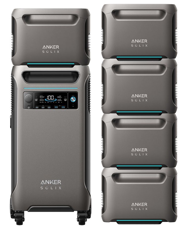 Anker SOLIX F3800 + Expansion Battery + FREE Protective Cover