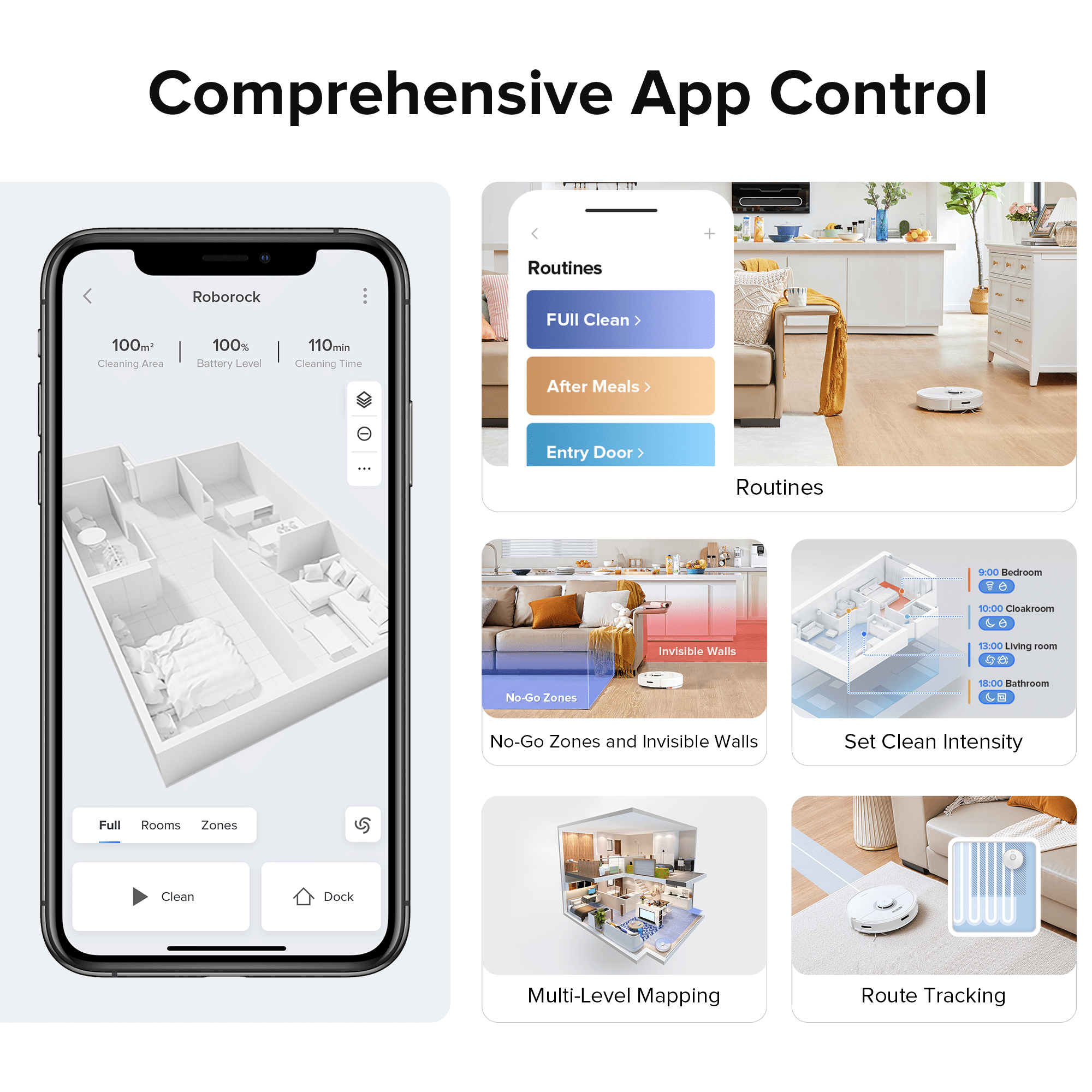 Roborock Q7 Max Robot Vacuum and Mop with 4200 Pa Power Suction