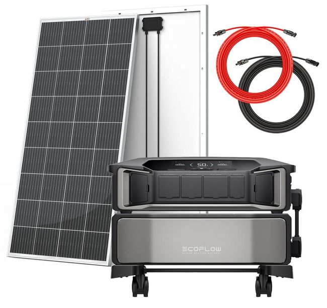 Ecoflow Delta Pro Ultra Power Station - With 2x 200W Rich Solar Panels