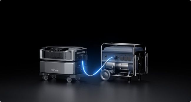 Ecoflow Delta Pro Ultra Powerstation with 2x Expansion Batteries - 12,288 Watt Hours - Includes Ecoflow 400W Foldable Solar Panel