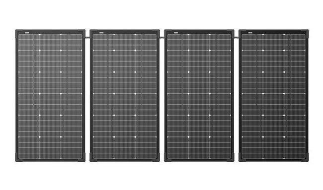 Ecoflow Delta Pro Ultra with 4x 125W Bifacial Modular Solar Panels - 500W