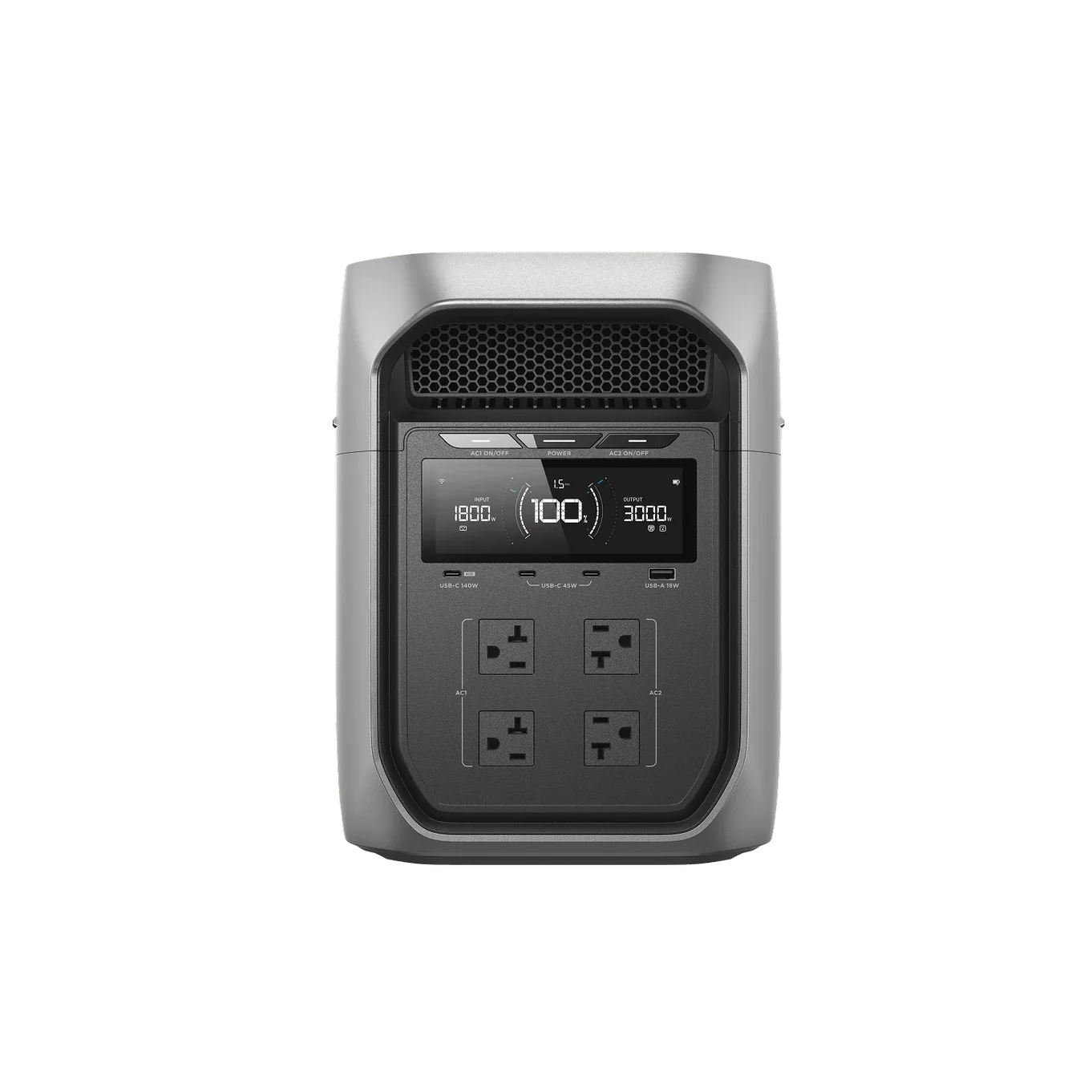 Ecoflow DELTA 3 Max Plus Portable Power Station - Silver