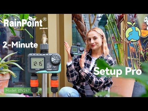 RainPoint 2-Zone Hose Water Timer