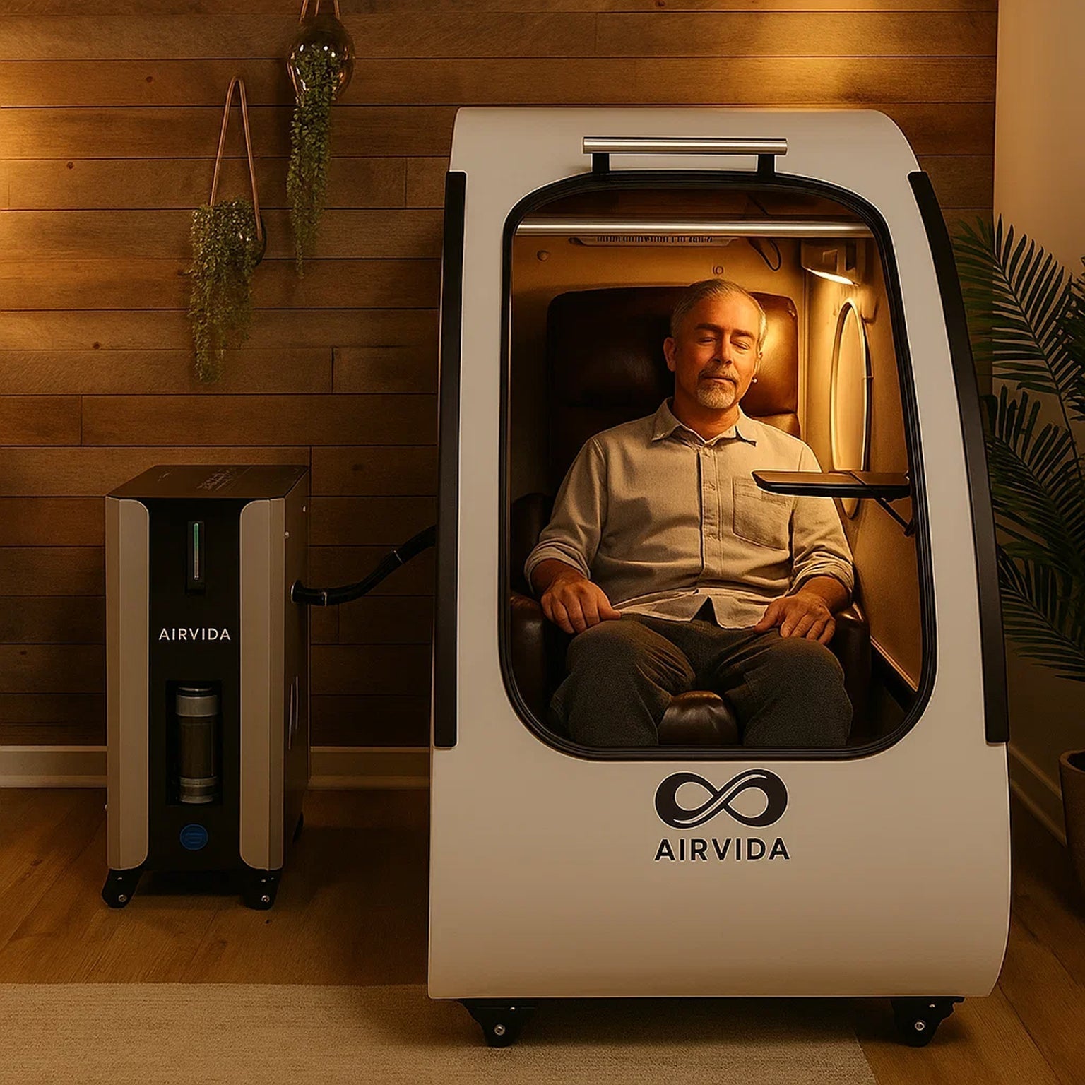 Sitting Hard Shell Hyperbaric Chamber 1.3-2.0 ATA -Airvida Elite
