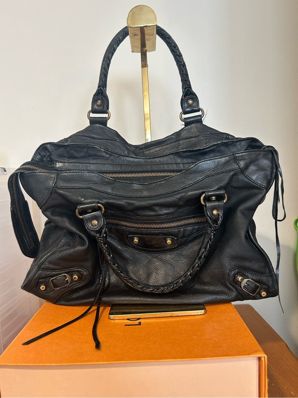 Balenciaga city bag chevre 2005 medium