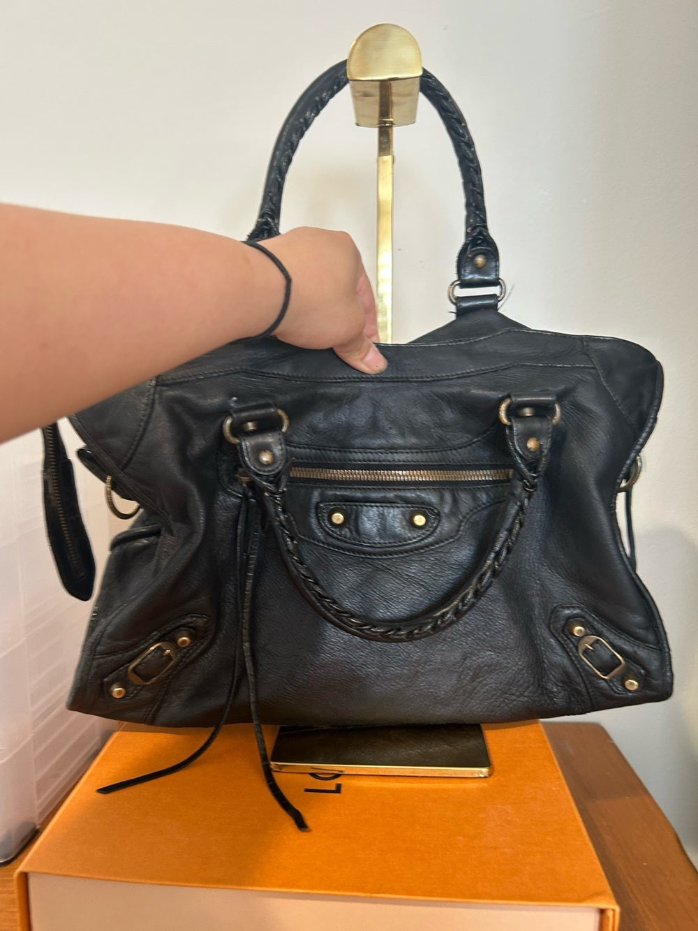 Balenciaga city bag chevre 2005 medium