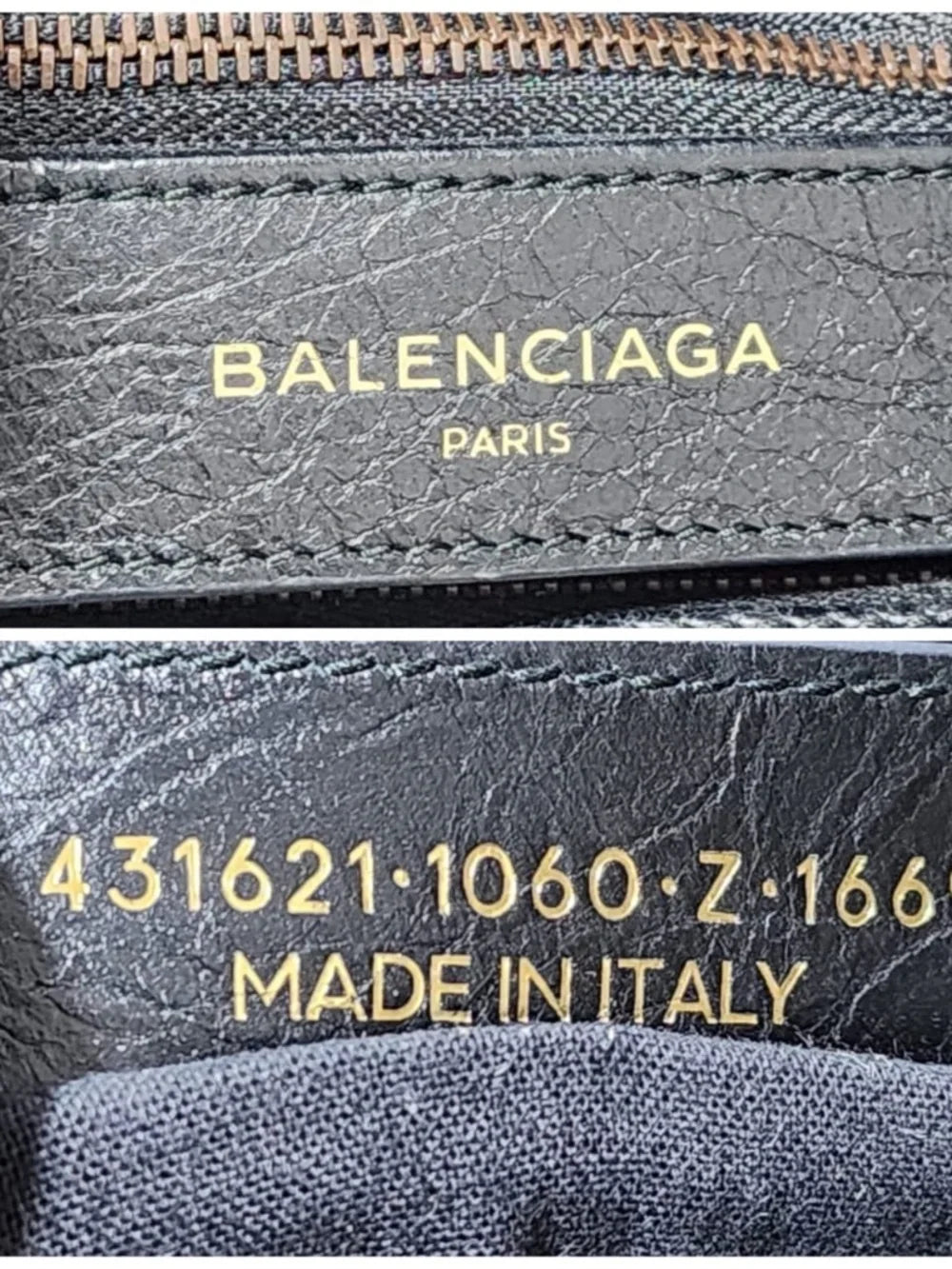 Authentic Balenciaga Le City Bag Small Handbag Black