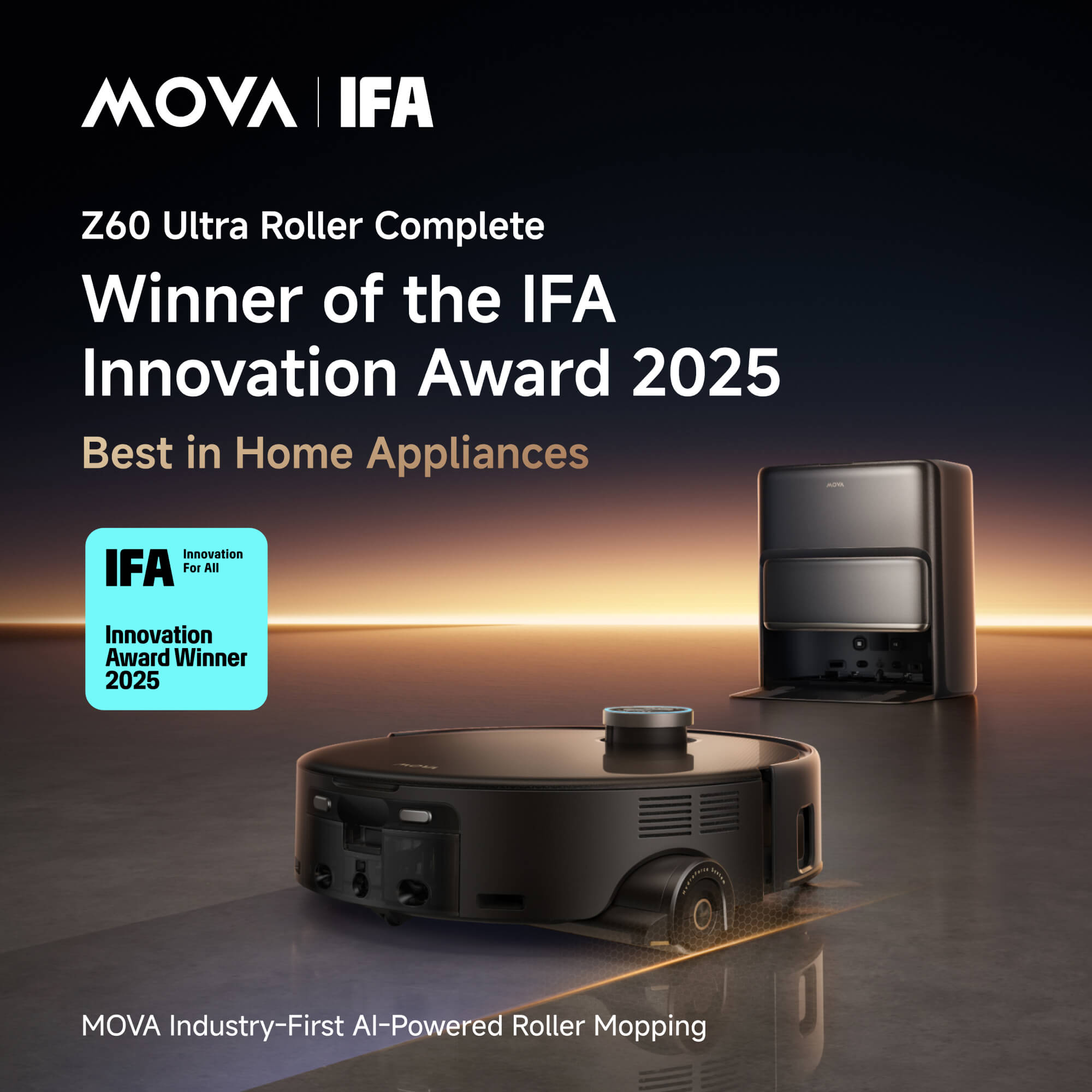 MOVA Z60 Ultra Roller Complete Robot Vacuum