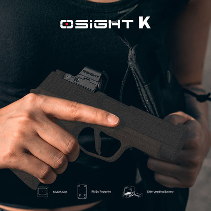 Olight Osight K Open Reflex Optic with Replaceable Side-Loading Battery